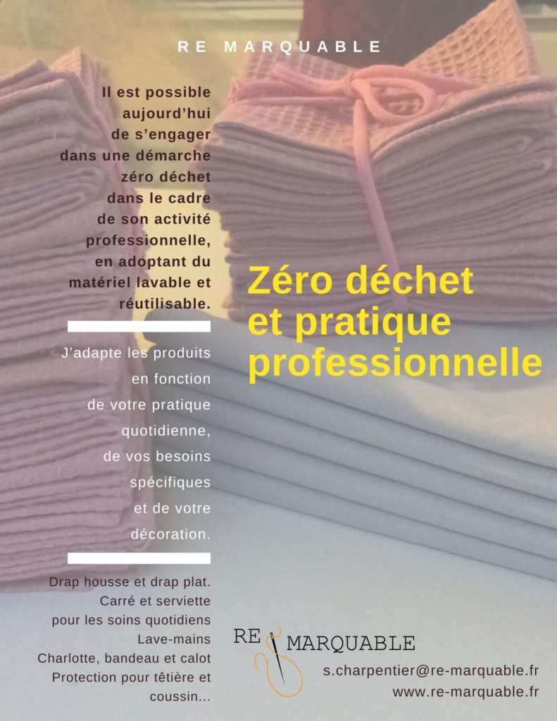 Zéro déchet et pratique professionnelle